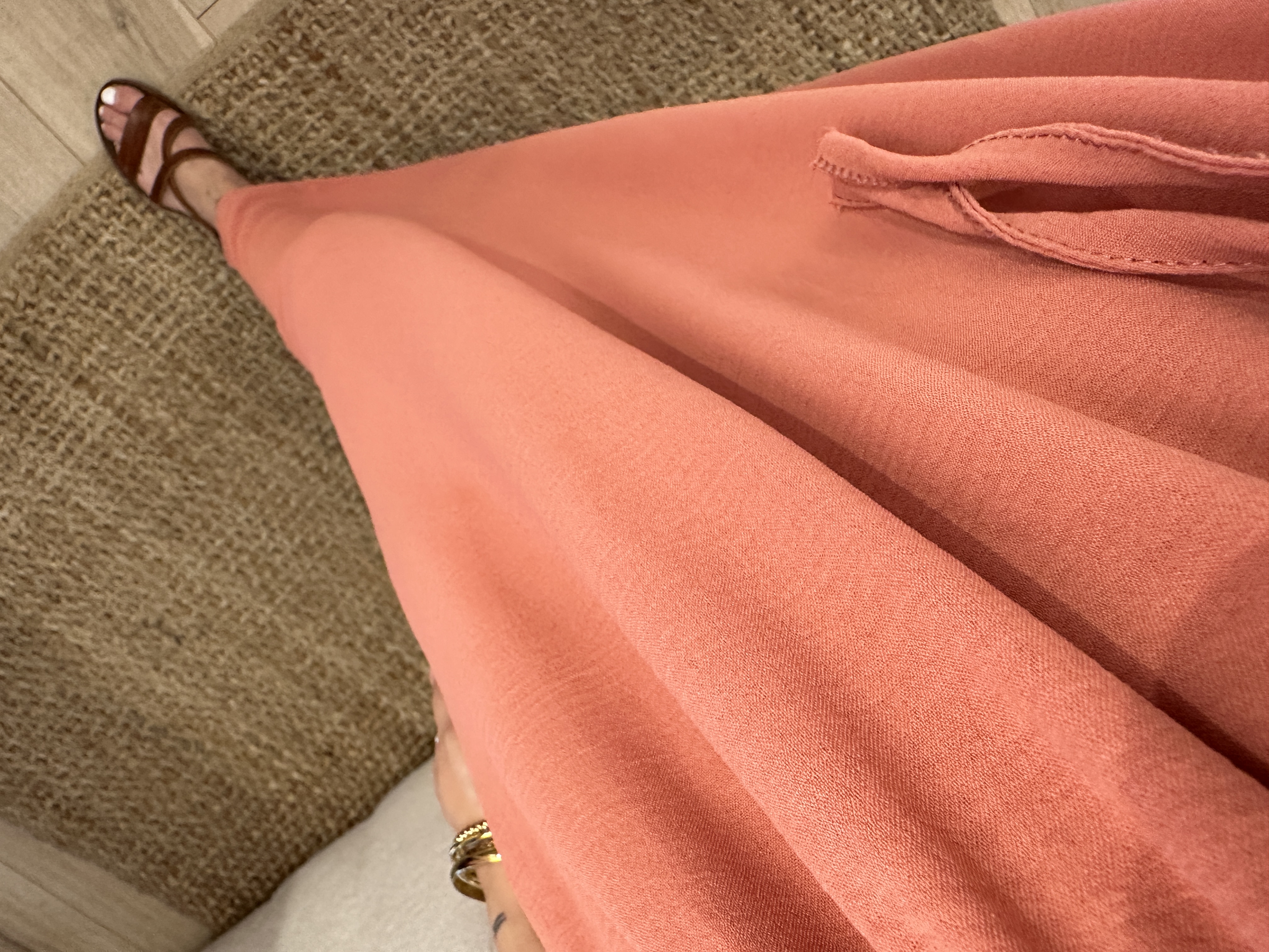 Basic maxi dress Azzurro - old pink