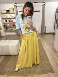 Maxi skirt Ambika - yellow