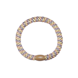 Hair tie bracelet - pastel (glitter)