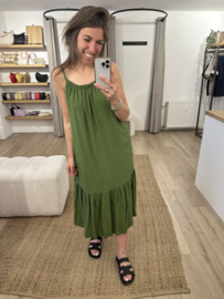 Summer long dress - green
