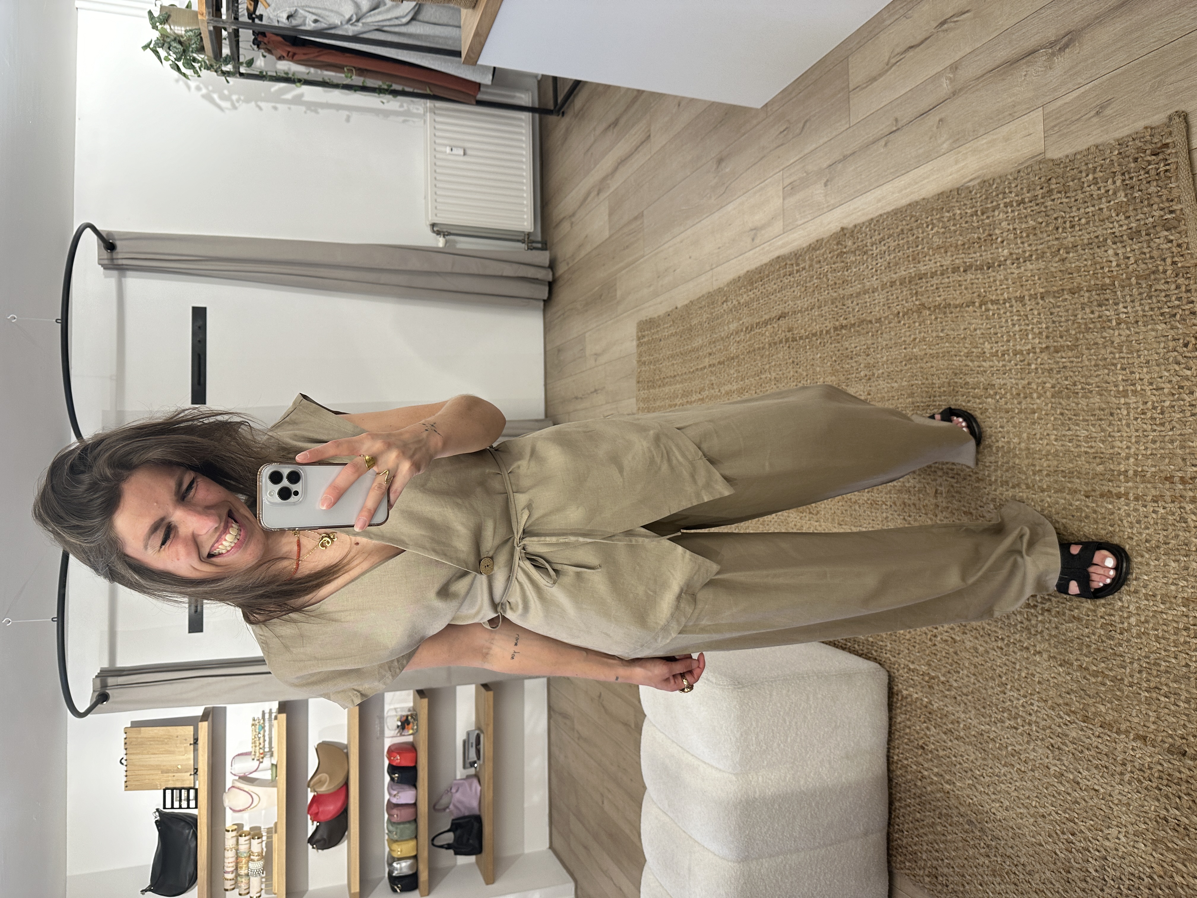 Gilet set - taupe