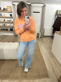 Sunday pull Azzurro - peach