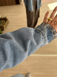 Denim jacket Azzurro - blue