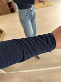 Cashmere longsleeve - dark blue