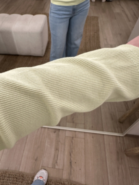New york longsleeve Azzurro - lime light