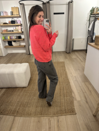 Knitted cardigan Azzurro - fuchsia