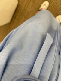 Basic pocket dress Azzurro - blue light