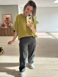 Parachut cord pants 2.0 - antraciet