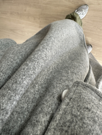 Autumn mantel long jacket - grey