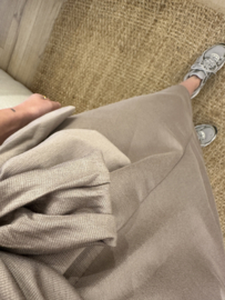 Knot long dress - taupe