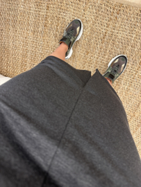 Comfy split skirt Azzurro - dark grey