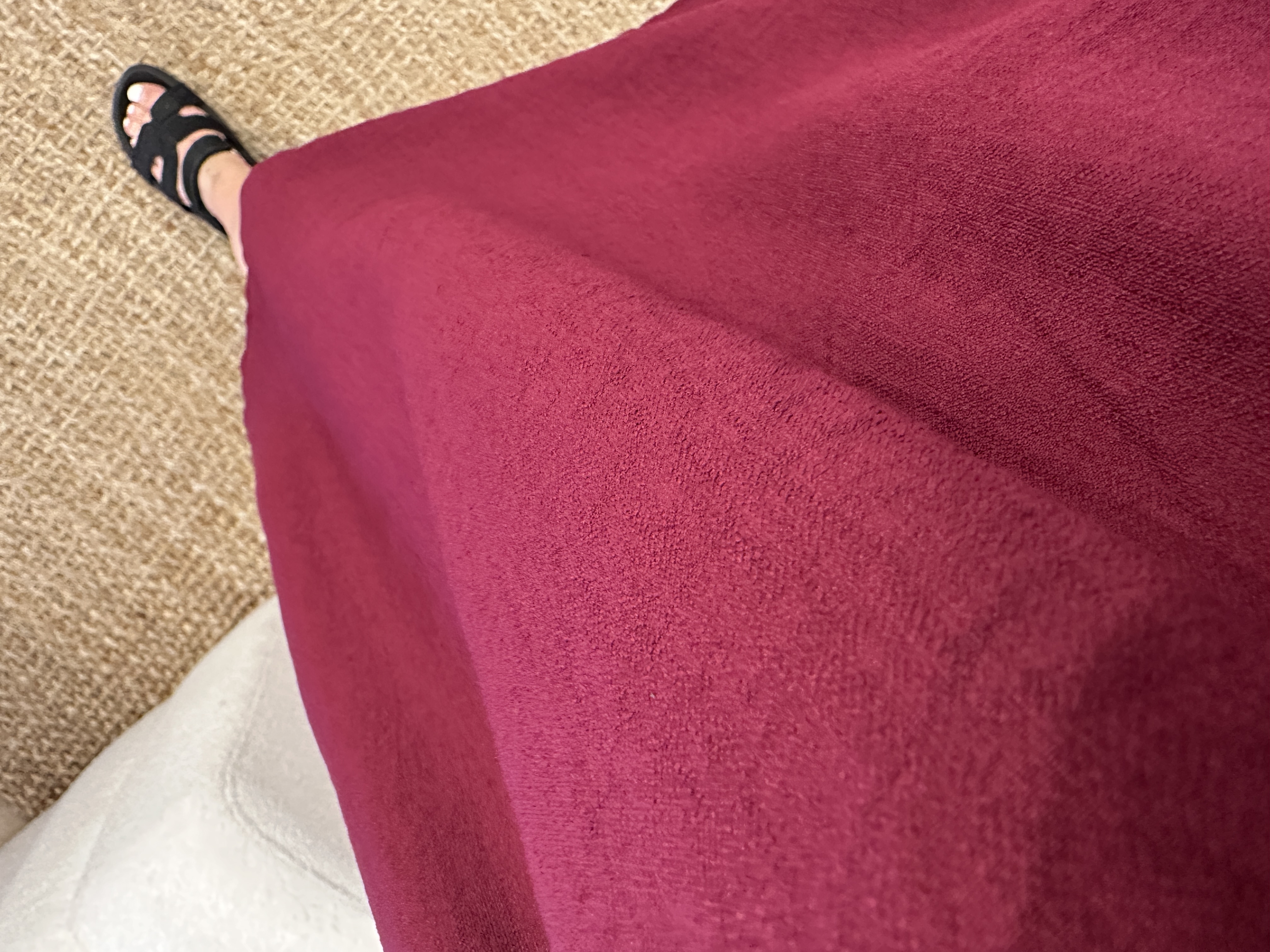 Bow short dress Azzurro - bordeaux