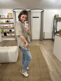 Oversized blazer Ambika - taupe