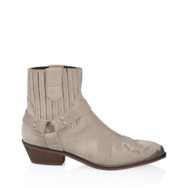 DWRS Label Catania Western boots - suède beige