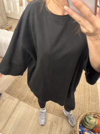 Wide longsleeve - black