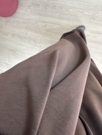 Soft fold pants - dark brown