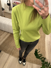 Comfy longsleeve Azzurro - green