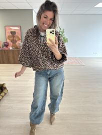 Panter sportive jacket - brown