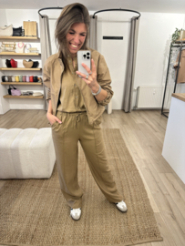 Linen pants Ambika - camel
