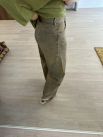 Barrel jeans Azzurro - washed beige