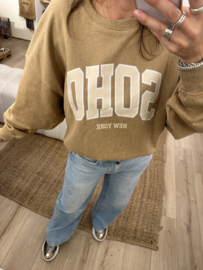 Soho sweater Azzurro - beige/camel