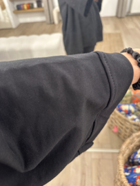 Wide longsleeve - black