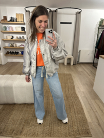 Malibu pull Azzurro - peach/orange