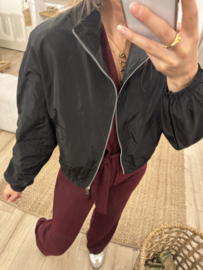 Short jacket Azzurro - black