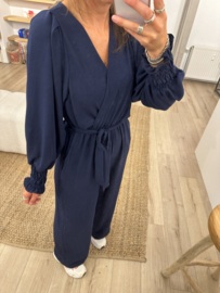 Basic smog jumpsuit Azzurro - dark blue