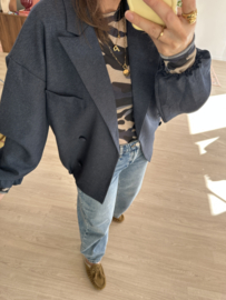 Blazer cardigan - blue