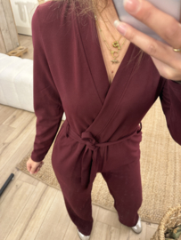 Jumpsuit Azzurro - bordeaux