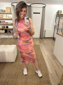 Mesh dress Azzurro - lila