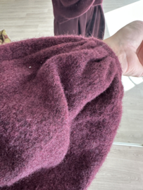 Butterfly knitted cardigan Ambika - bordeaux/aubergine