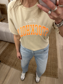 Stockholm tee - beige