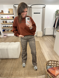 C.O.J. Sara jeans - panter