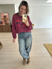 New york sweater - plum