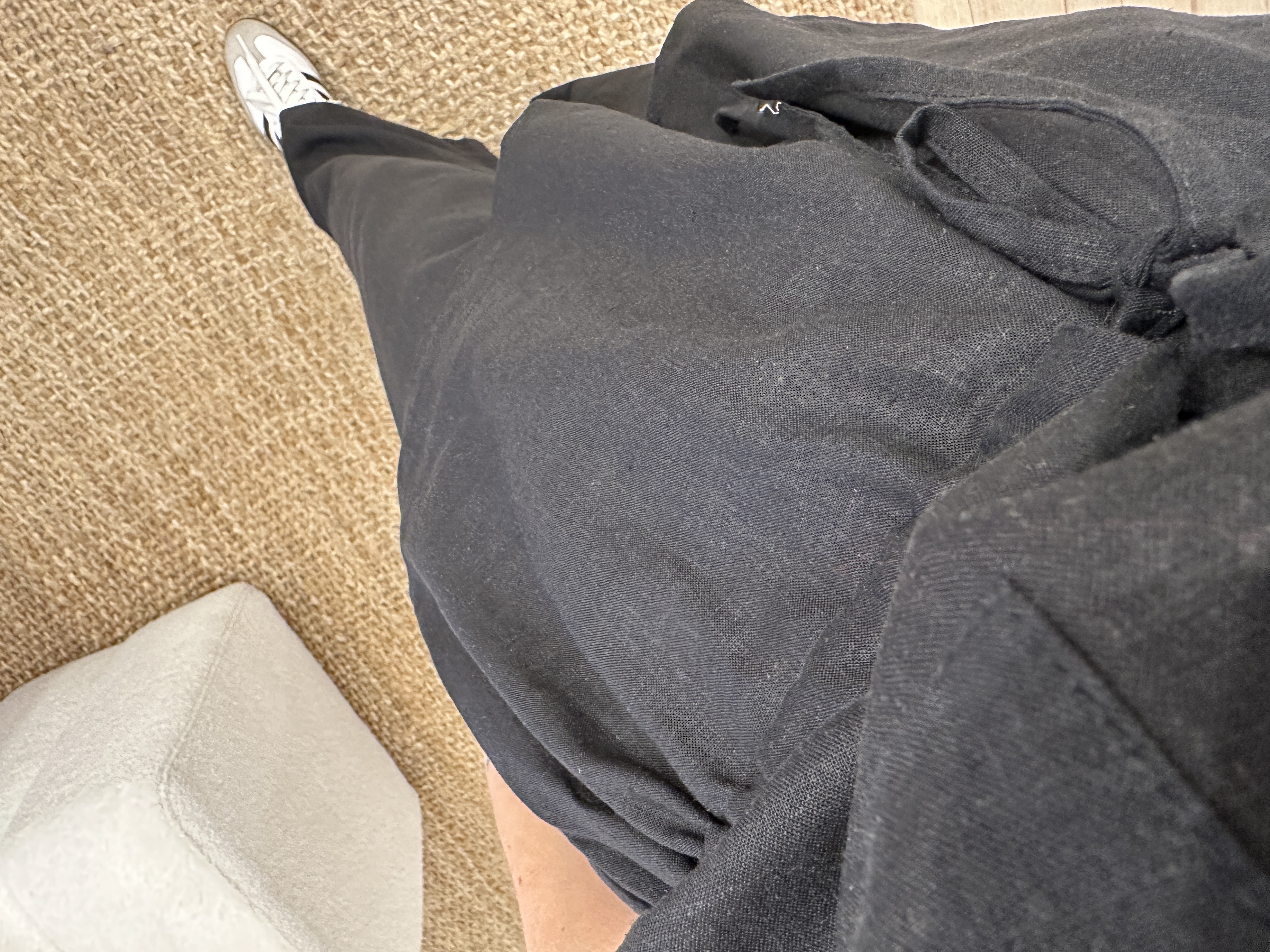 Linen set - black