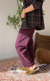 Barrel jeans - aubergine/purple