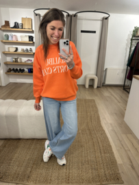 Malibu pull Azzurro - peach/orange