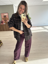 Barrel jeans - aubergine/purple