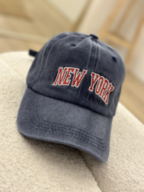 New york cap - blue