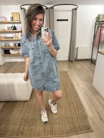 Jeans dress Azzurro - blue