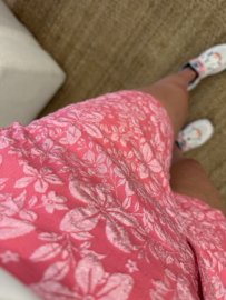 Flower short Azzurro - pink