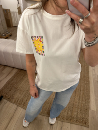 Soleil tee - white