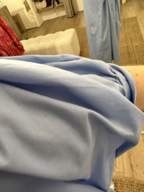 Cotton blouse dress Azzurro - blue light