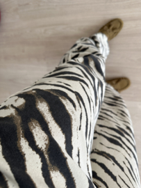 Print barrel jeans Laulia - naturel