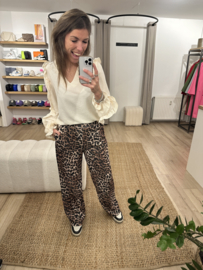 Panter wide pants - brown