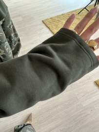 Eagle sweater pull - army green