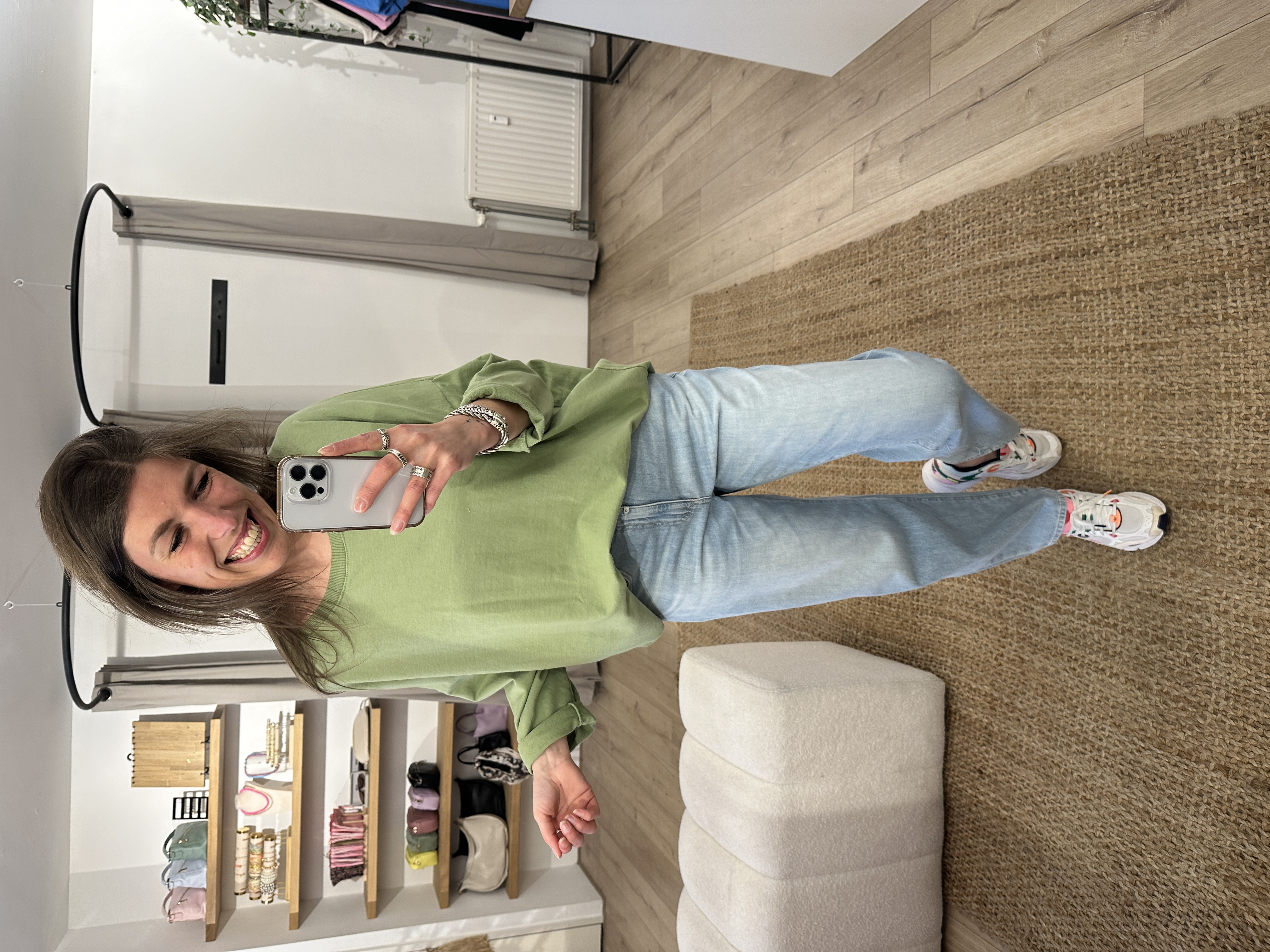 Loose longsleeve - green