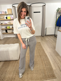 Rib comfy pants RBLZ - grey